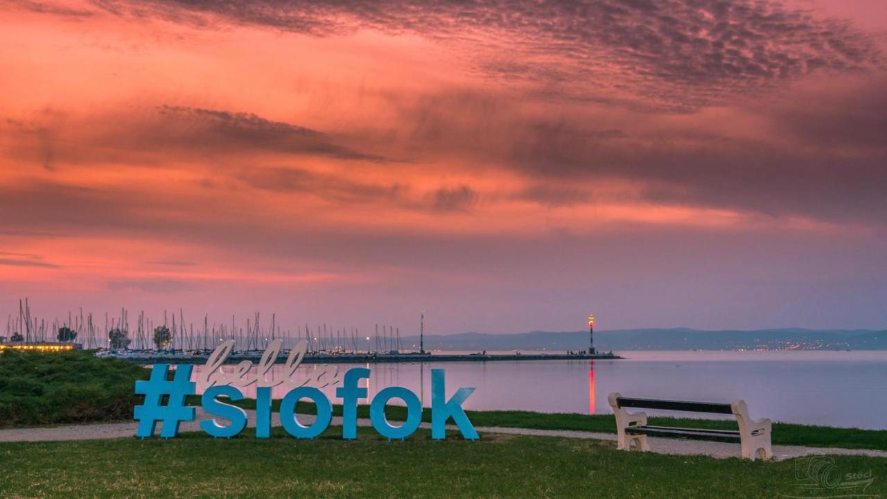 Villa Bori Siófok Exterior foto