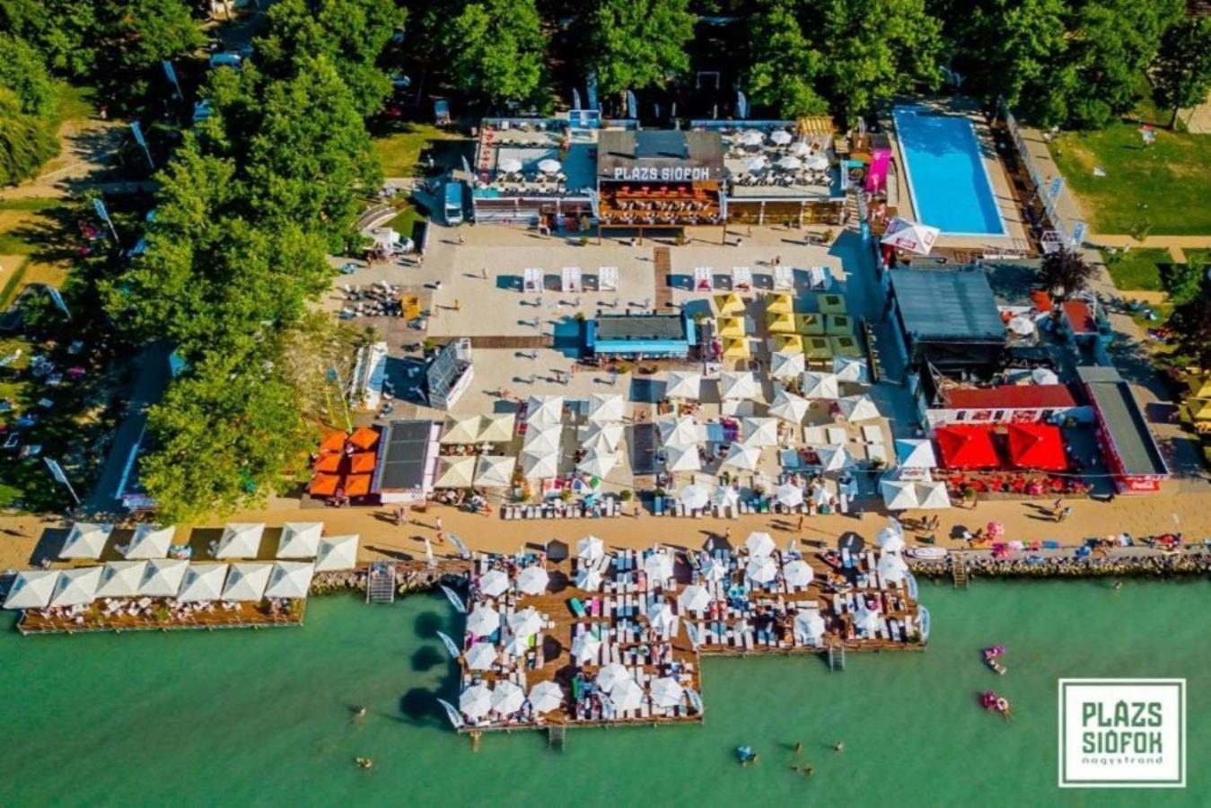 Villa Bori Siófok Exterior foto